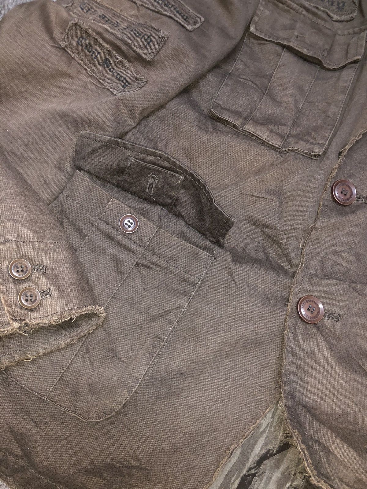In The Attic × Vintage In The Attic Punk Jacket Japanese Brand Size 40L - 13 Thumbnail