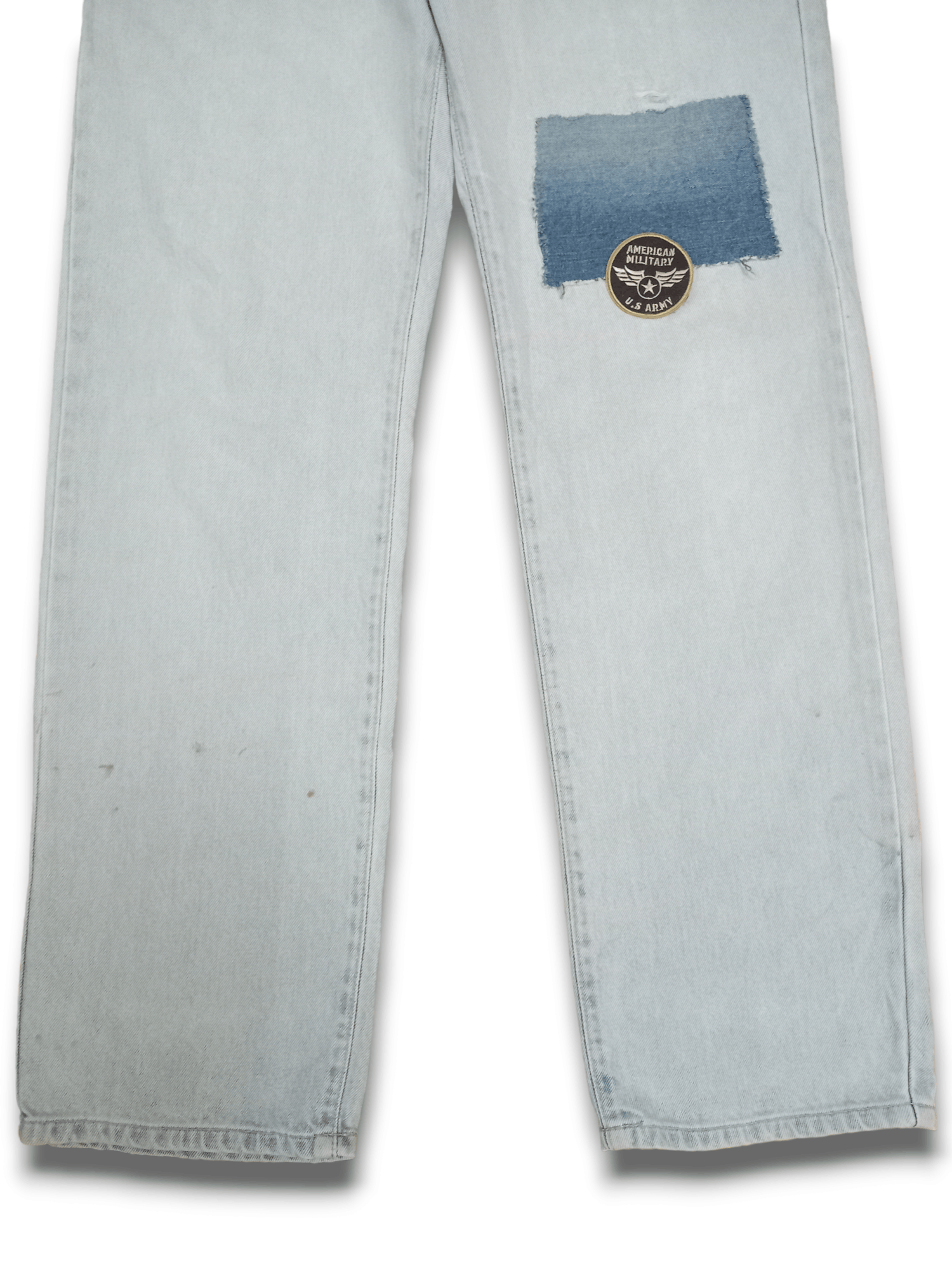 Edwin × Japanese Brand 1993 Edwin Frontier Vintage Orange Tab Loose Jeans Size US 33 - 7 Thumbnail