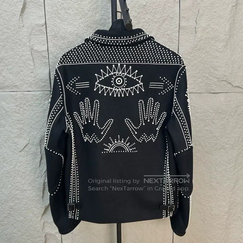 Valentino Valentino Heavy industry embroidered wool coat Size US S / EU 44-46 / 1 - 2 Thumbnail