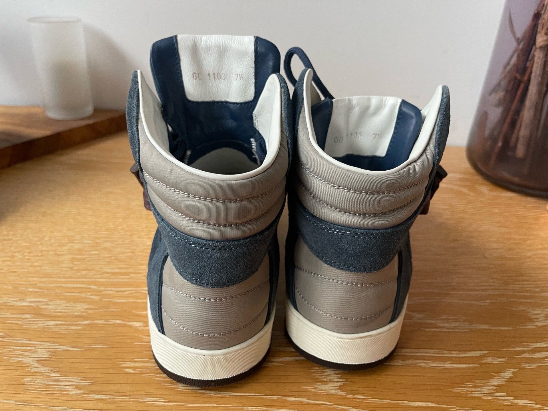 Louis Vuitton Louis Vuitton Suede High Top Sneakers Size 7.5 UK (US 8.5) Size US 8.5 / EU 41-42 - 4 Thumbnail
