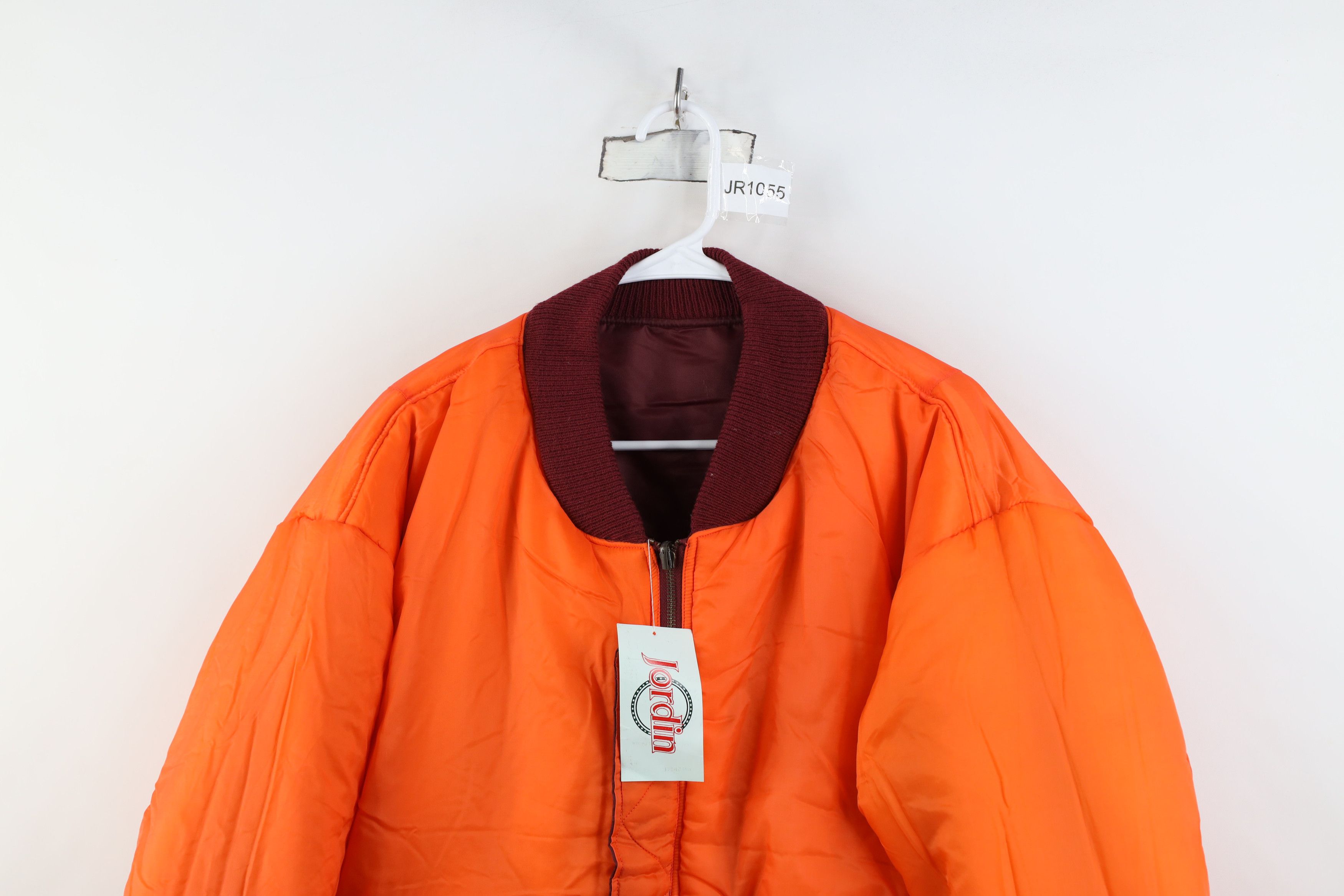 Vintage Deadstock Vintage 90s Streetwear Reversible Bomber Jacket Size US L / EU 52-54 / 3 - 13 Thumbnail
