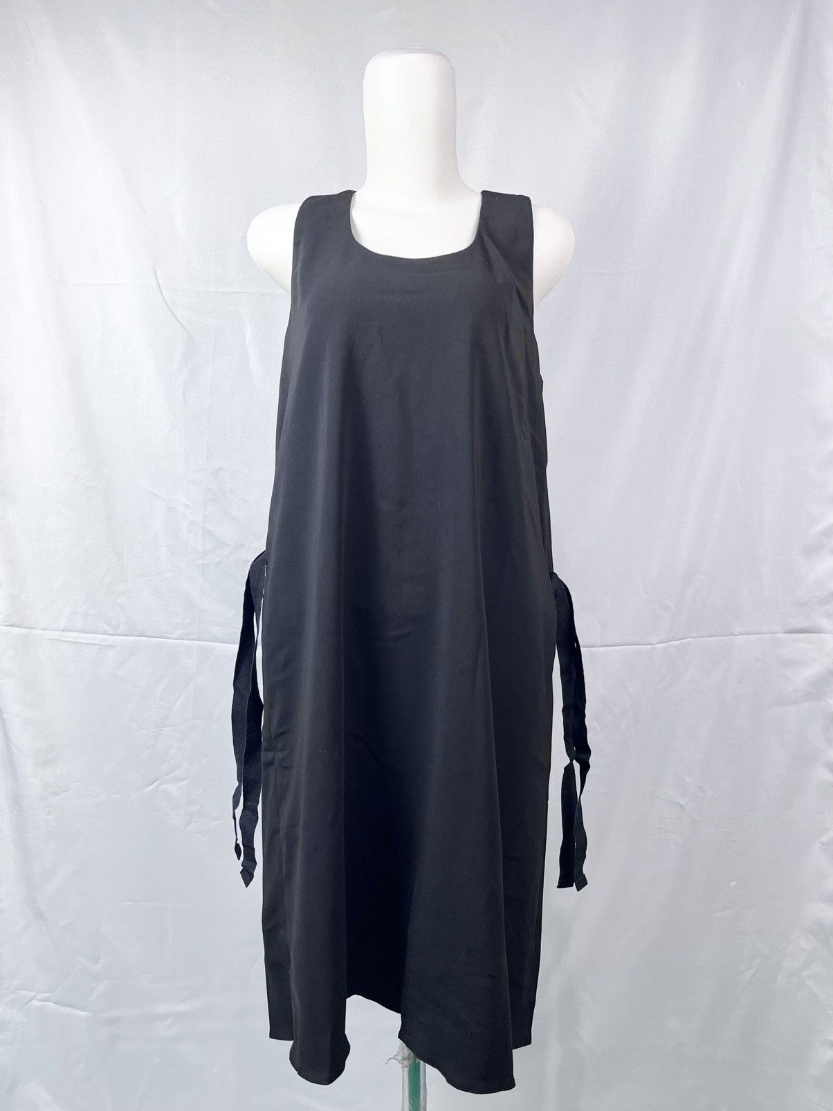 MM6 MM6 MAISON MARGIELA RIBBON-TIE PINAFORE DRESS Size XS / US 0-2 / IT 36-38 - 9 Thumbnail