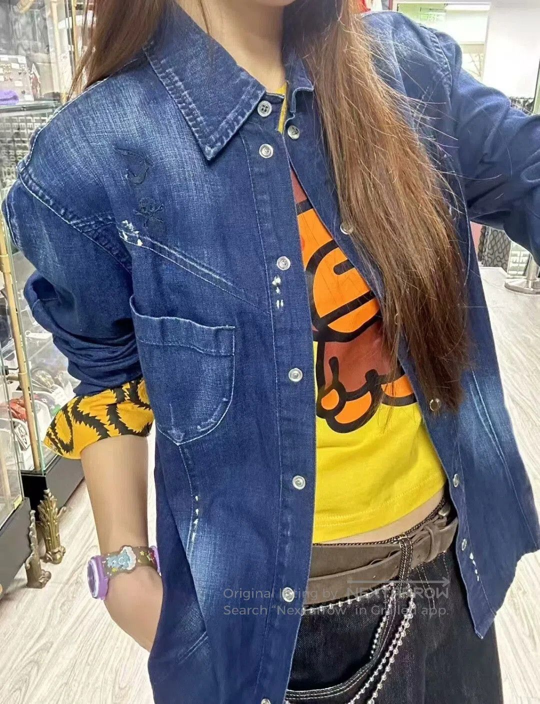 Vivienne Westwood Vivienne Westwood Denim Pirate Shirt. Size M / US 6-8 / IT 42-44 - 2 Thumbnail