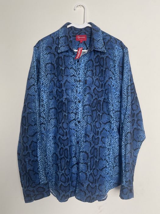 supreme snakeskin shirt