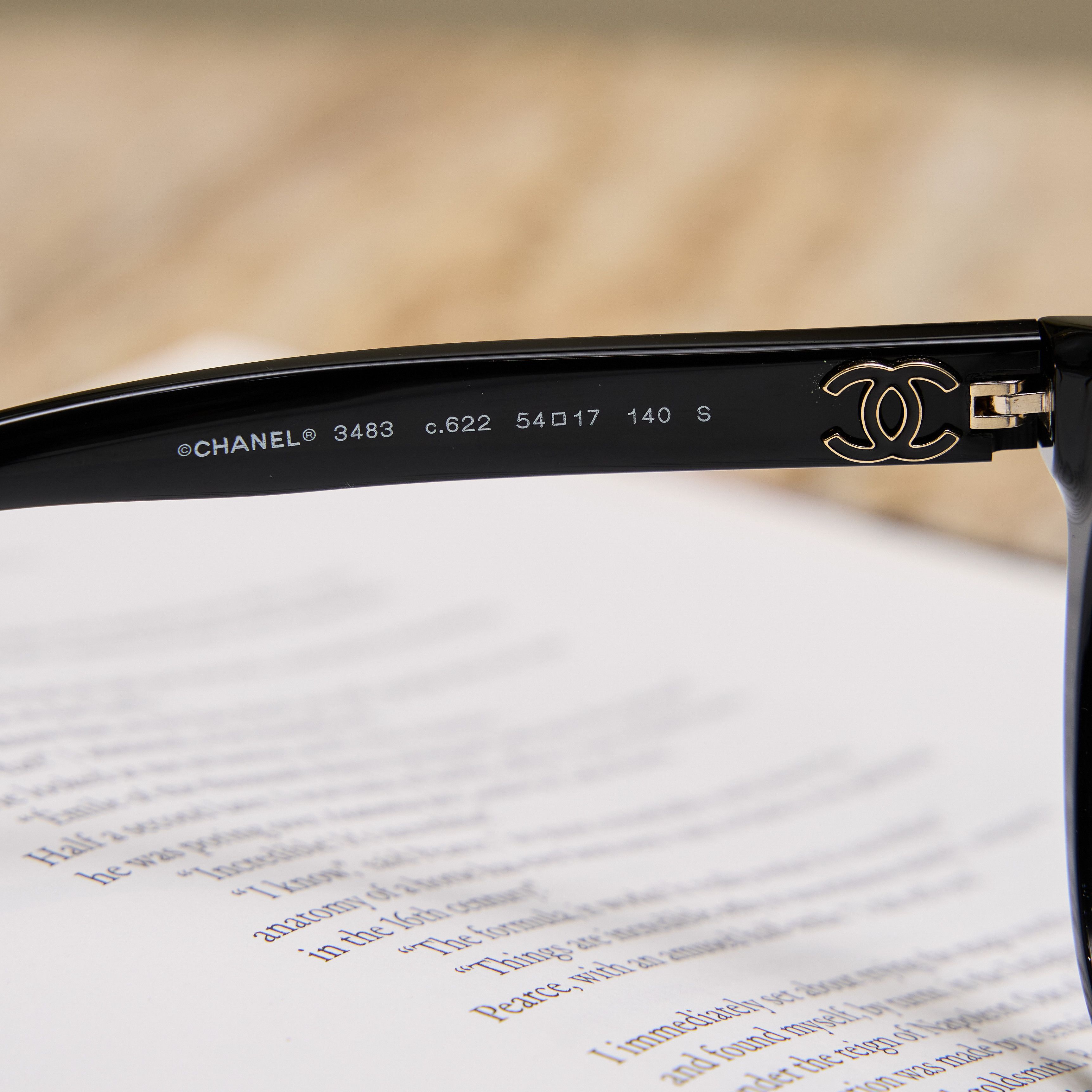 Chanel CHANEL 0CH3483 C622 Sunglasses Size ONE SIZE - 5 Thumbnail
