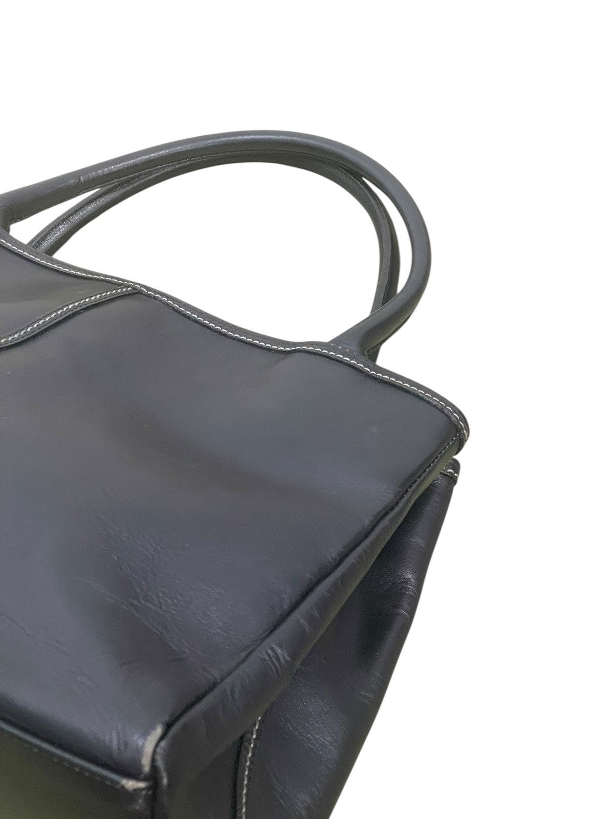 Genuine Leather Full Leather Art Berg Japan Tote Hand Bag 2🟩2 Size ONE SIZE - 16 Thumbnail