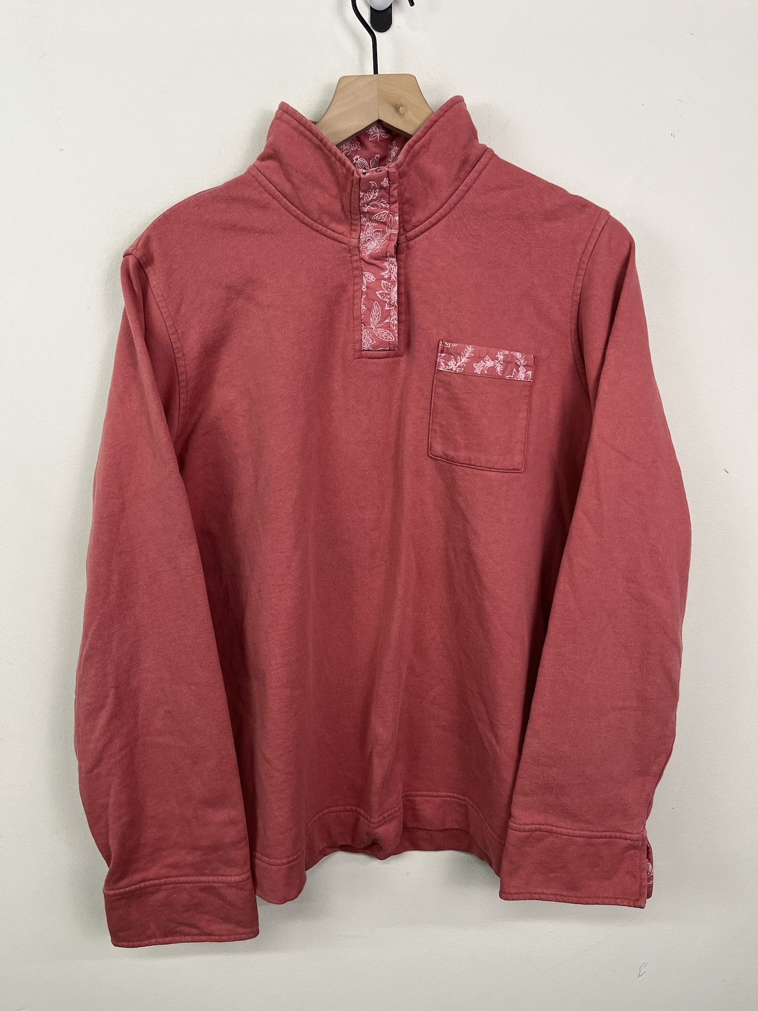 Orvis Vintage 90s Orvis Quarterbutton Sweatshirt Size XL Size US XL / EU 56 / 4 - 1 Thumbnail