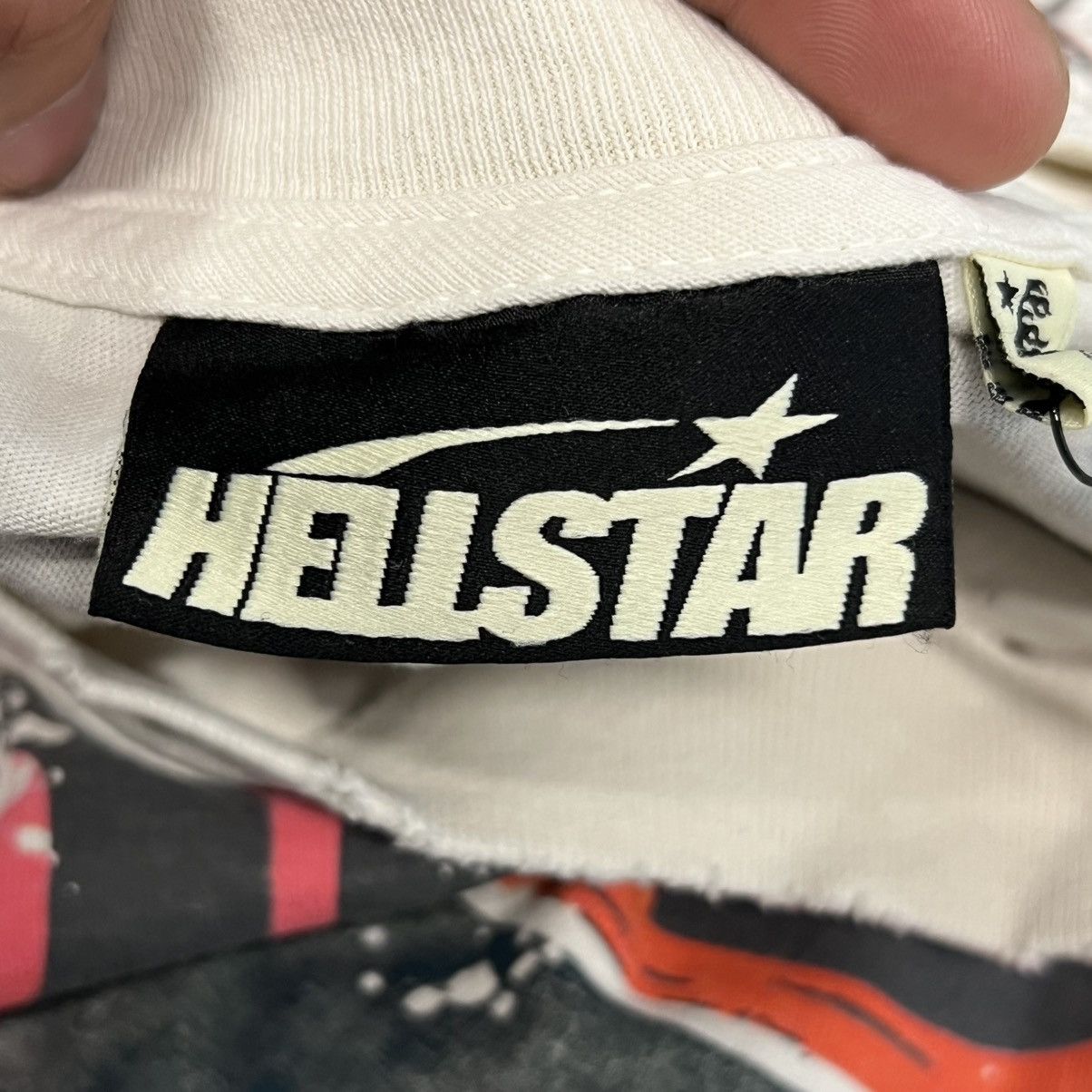 HELLSTAR Hellstar L&S T-Shirt White Size US L / EU 52-54 / 3 - 5 Thumbnail