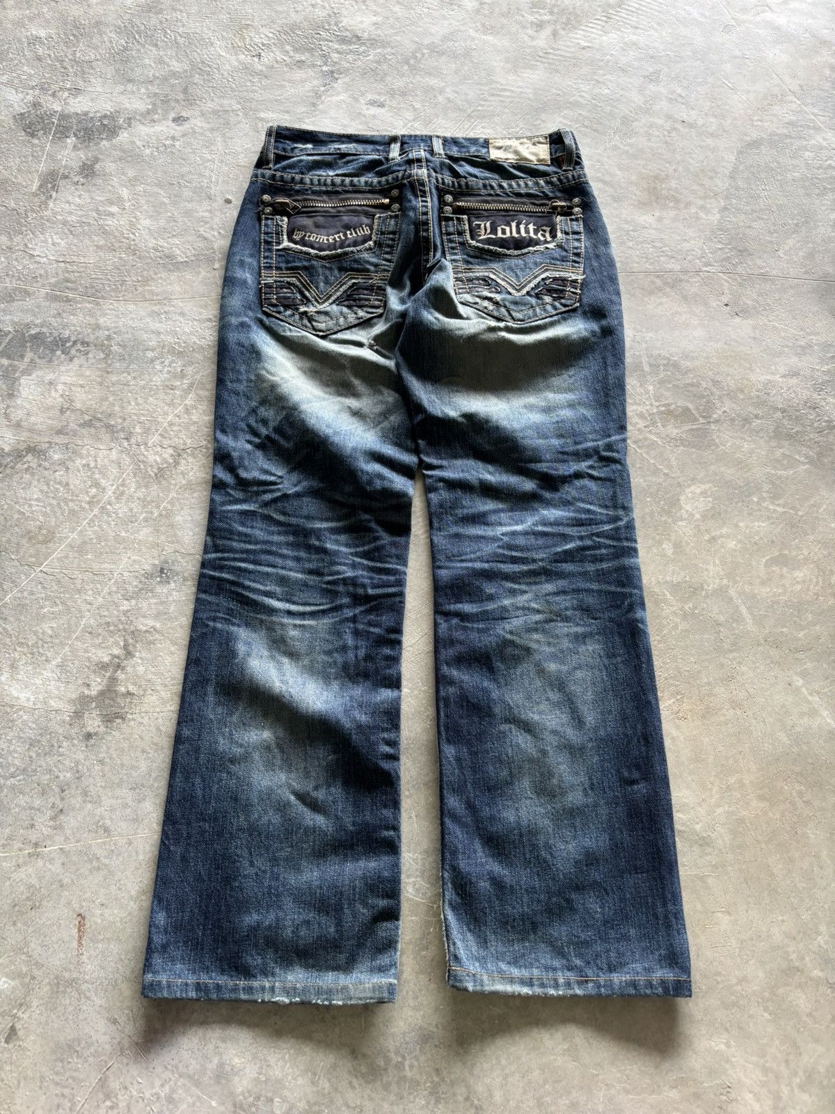 Hysteric Glamour × If Six Was Nine y2k distressed rusty lolita japanese denim Size US 33 - 16 Thumbnail
