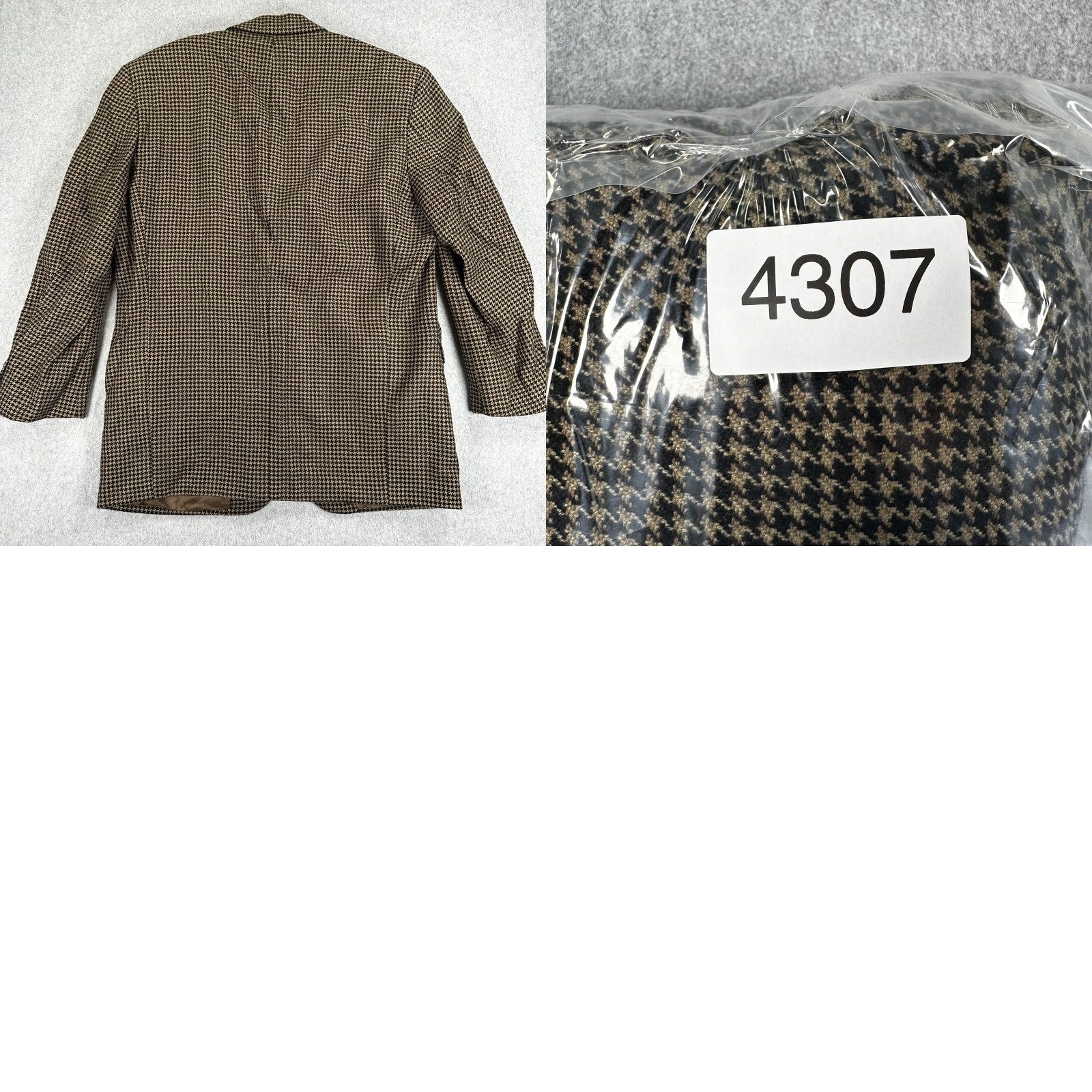 Ermenegildo Zegna VINTAGE Ermenegildo Zegna Sport Coat Blazer Mens 44 Brown Cashmere Tweed Switzerland Size 44R - 9 Thumbnail