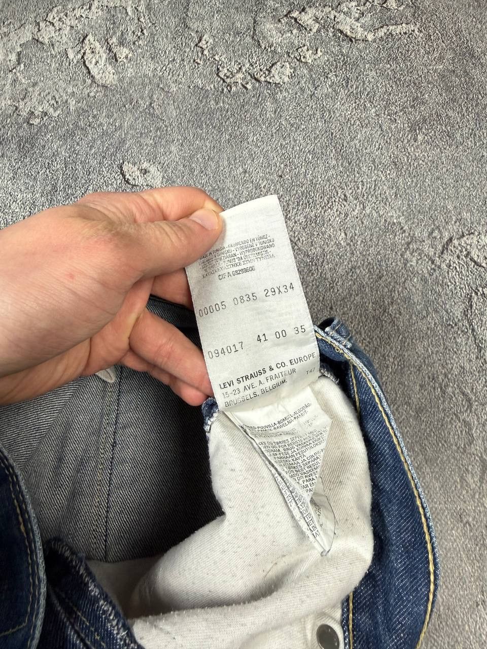 Levi's Rare Levi's Engineered Jeans Blue Denim 2000s Y2K Size US 29 - 9 Thumbnail