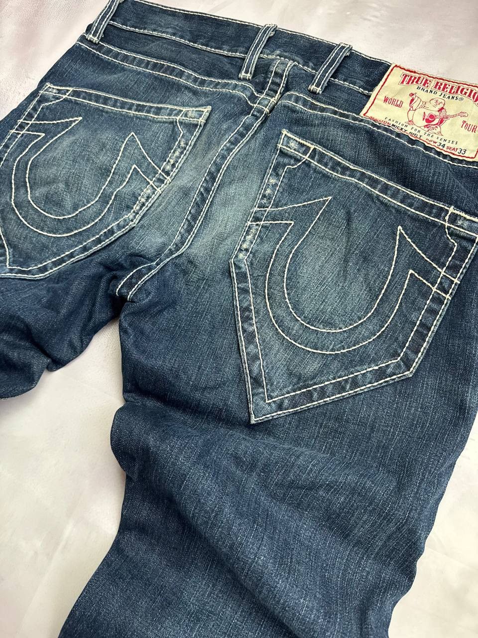 True Religion True Religion Vintage Jeans Drip Rare Chief Keef Style Size US 34 / EU 50 - 4 Thumbnail