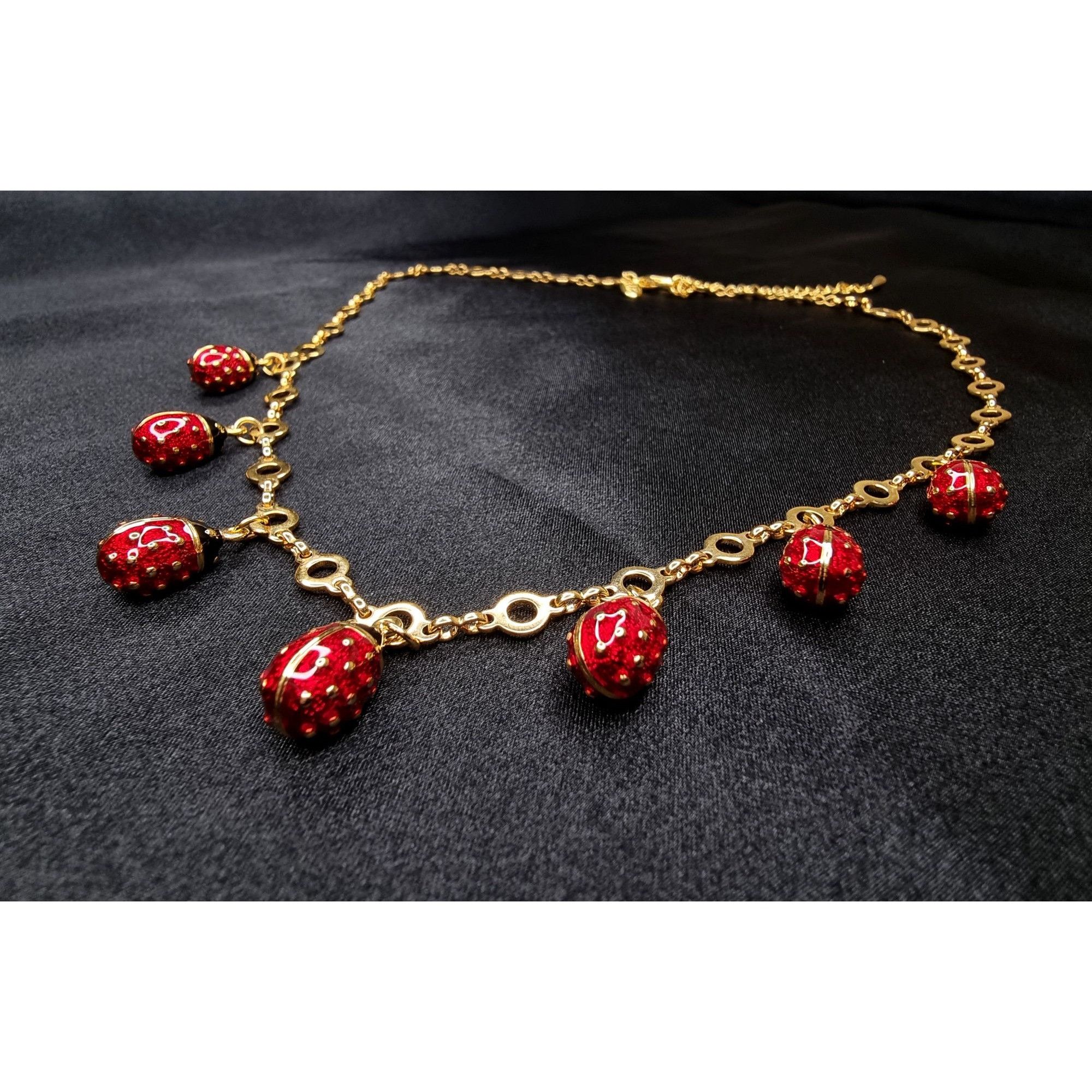 Joan Rivers Vintage Joan Rivers Classics Collection Ladybug Charm Neckla Size ONE SIZE - 4 Thumbnail