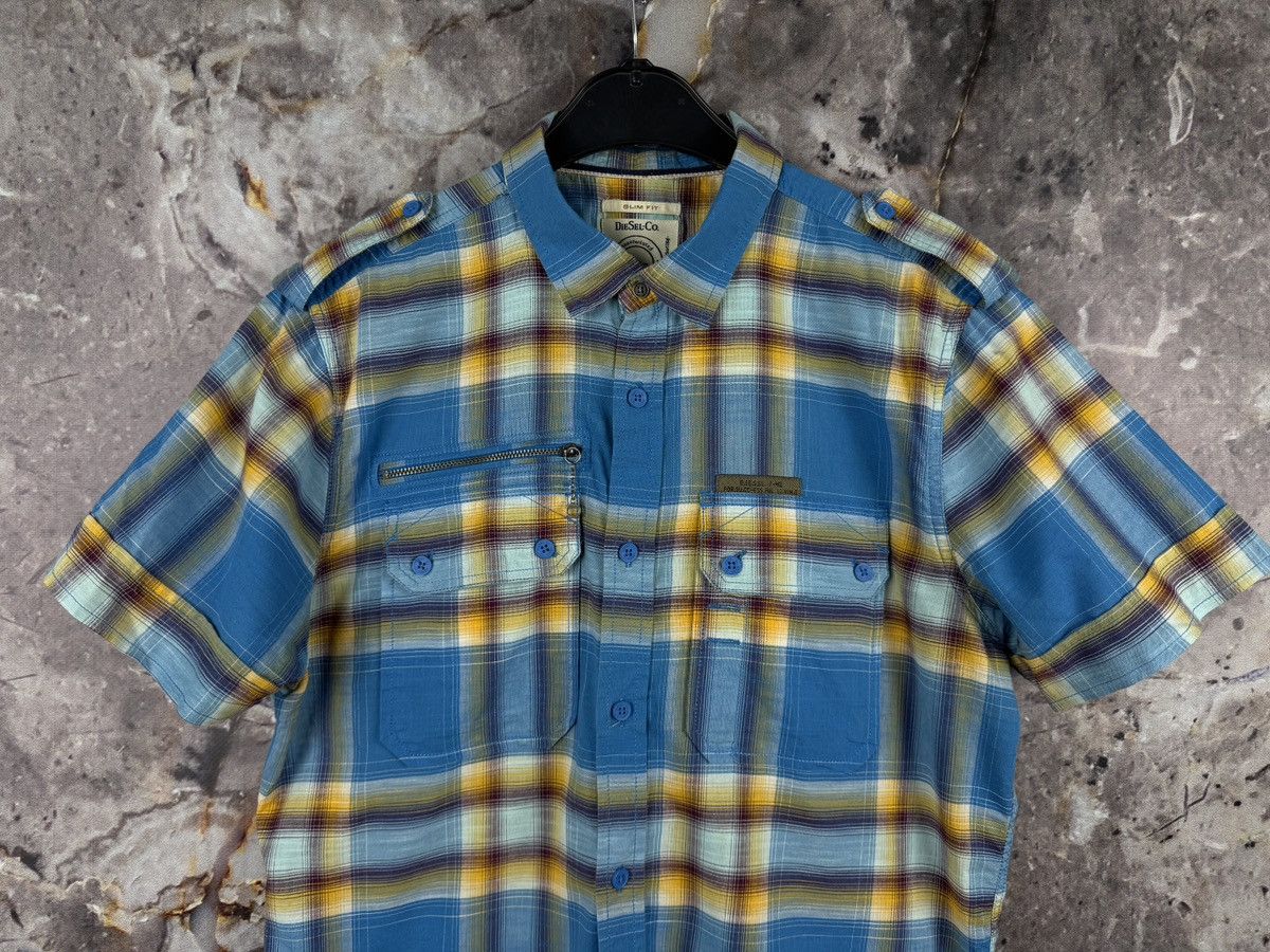 Diesel Diesel-Co Shirt Button Up Streetwear Multicolor Checkered Size US L / EU 52-54 / 3 - 3 Thumbnail