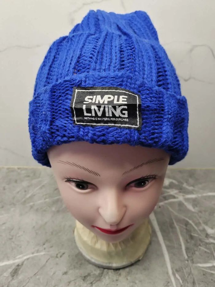 Japanese Brand × Vintage Vintage Simple Living Beanie Size ONE SIZE - 1 Thumbnail