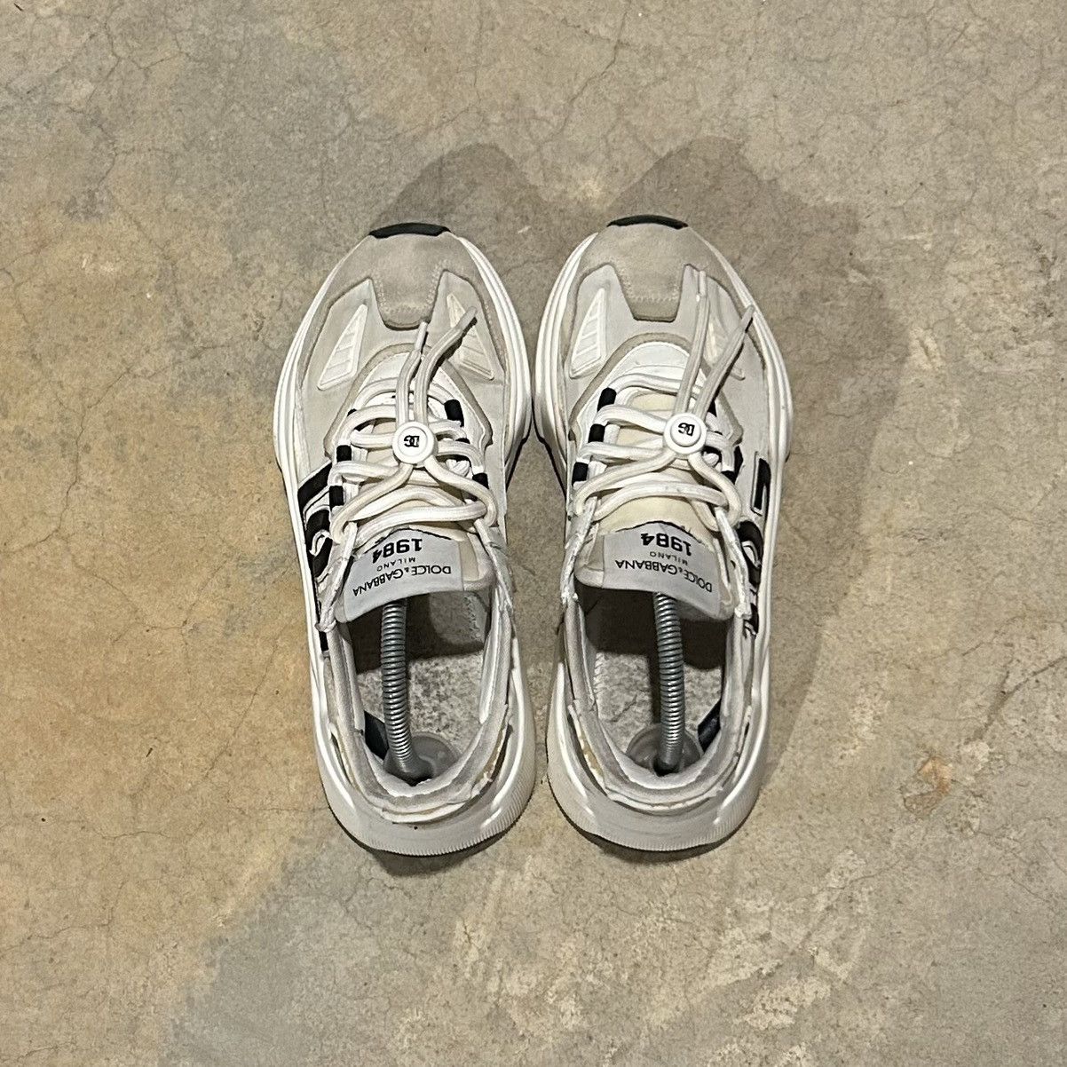 Dolce & Gabbana Dolce & Gabbana Daymaster Mixed Material Sneakers US 7.5 Size US 7.5 / EU 40-41 - 13 Thumbnail