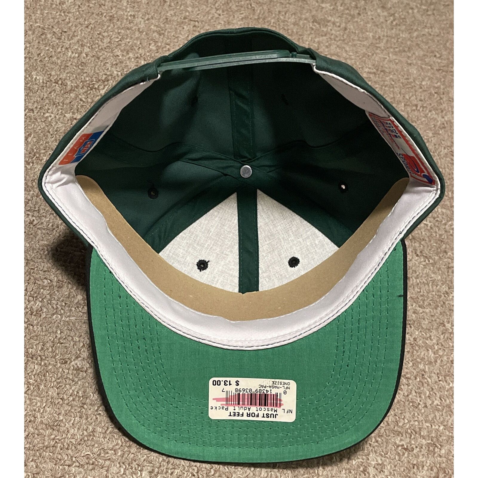 Sports Specialties Vintage 90s Green Bay Packers Sports Specialties NFL Pro Lin Size ONE SIZE - 4 Thumbnail