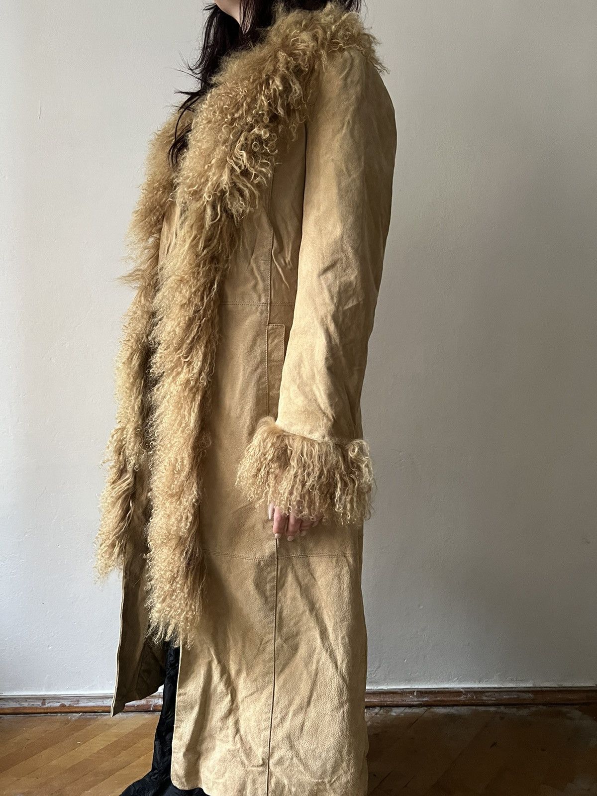 Vintage lama fur coat penny lane Size M / US 6-8 / IT 42-44 - 3 Thumbnail