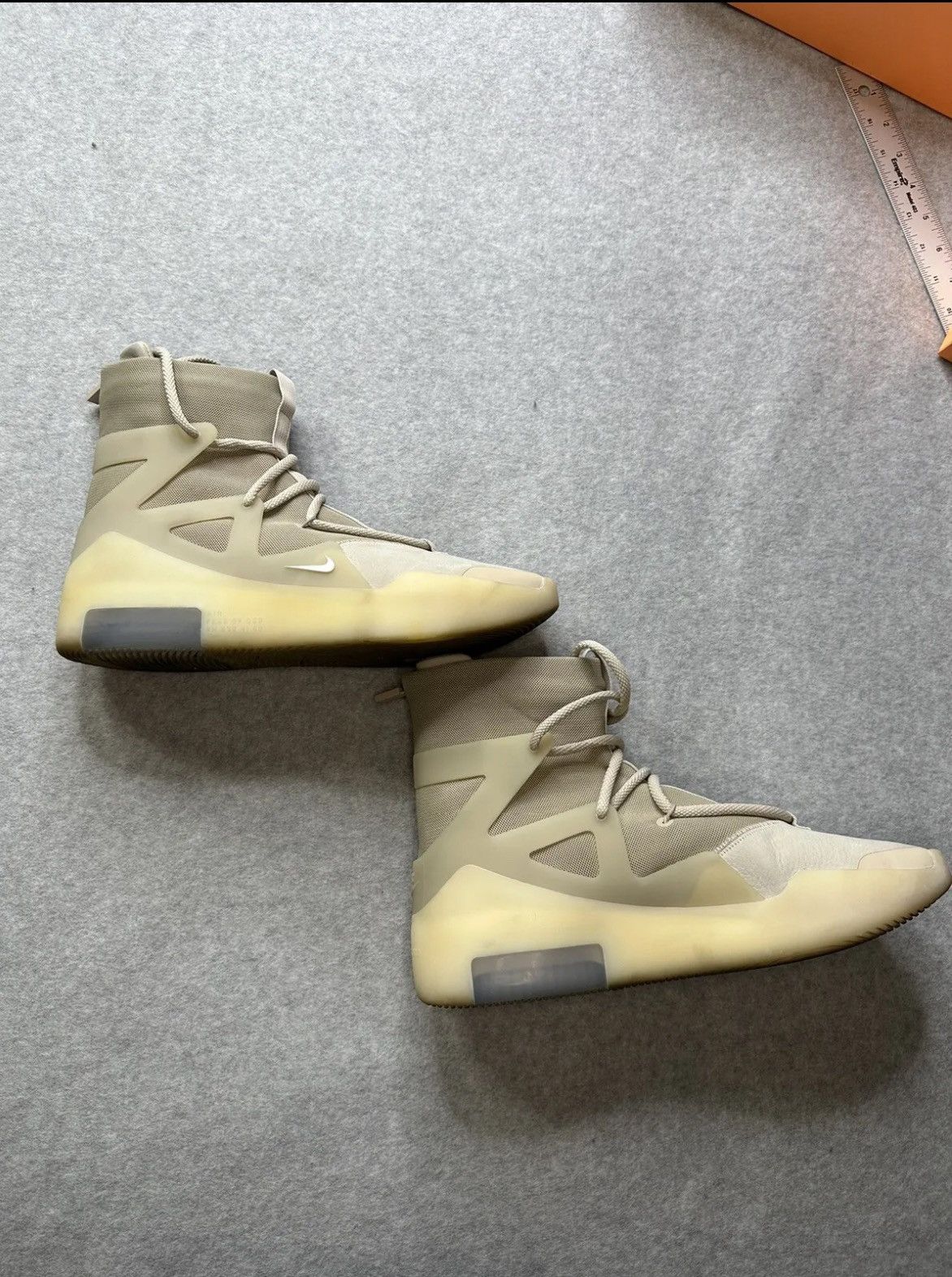 Fear of God × Nike Nike Air Fear of God 1 Oatmeal 2019 size 10 Size US 10 / EU 43 - 6 Thumbnail