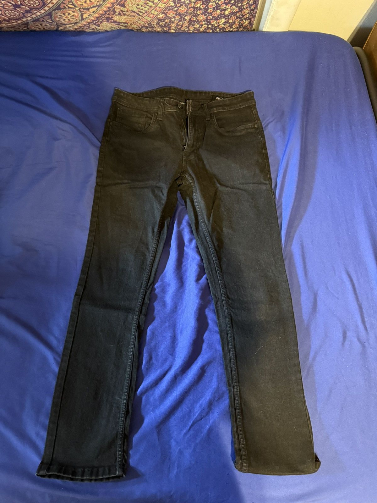 Vintage Black jeans Size US 30 / EU 46 - 1 Thumbnail