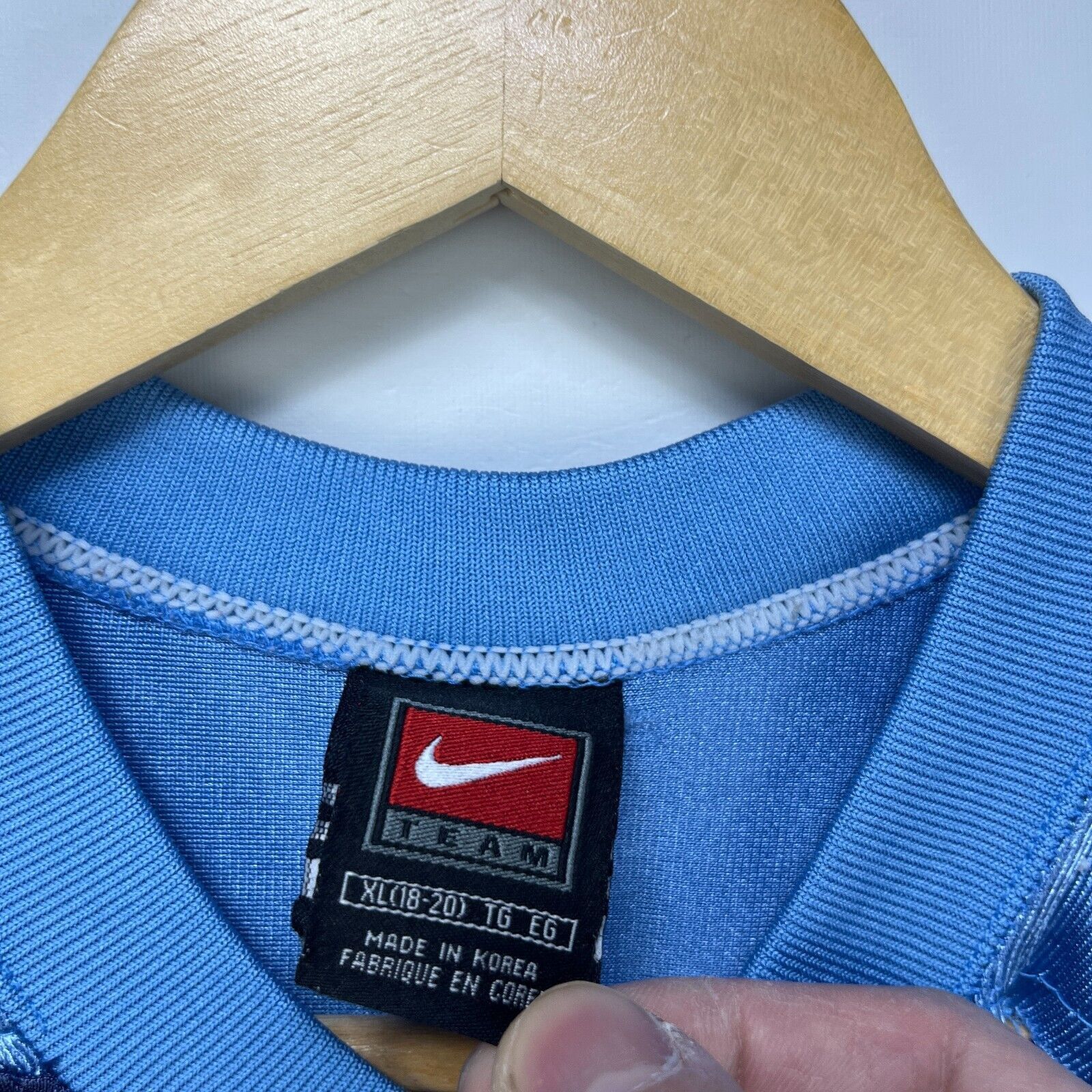 Nike × Vintage Vintage Nike Houston Titans Youth XL Eddie George Tennesee Size US XL / EU 56 / 4 - 5 Thumbnail