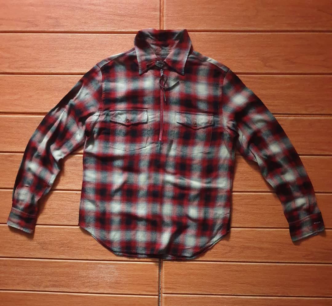Polo Ralph Lauren 💥Polo Ralph Lauren Checkered Rayon Longsleeve shirt Size US XS / EU 42 / 0 - 1 Thumbnail