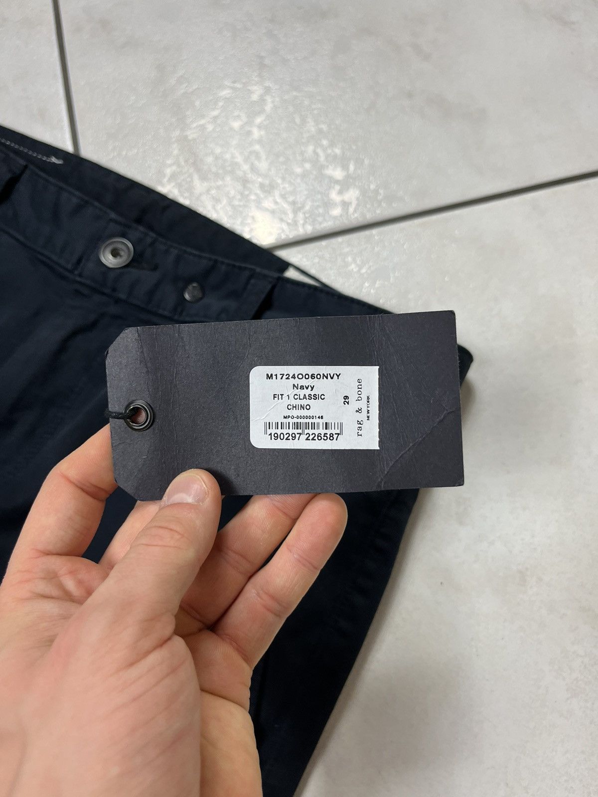 Designer × Rag & Bone Rag & Bone New York fit 1 classic chino pants extra slim Size US 29 - 8 Thumbnail