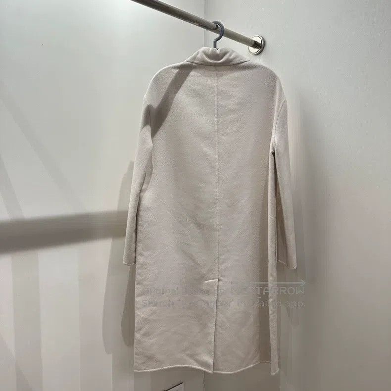 Hermes Hermes Jacquard Cashmere Overcoat Size XXS / US 00 / IT 34 - 2 Thumbnail