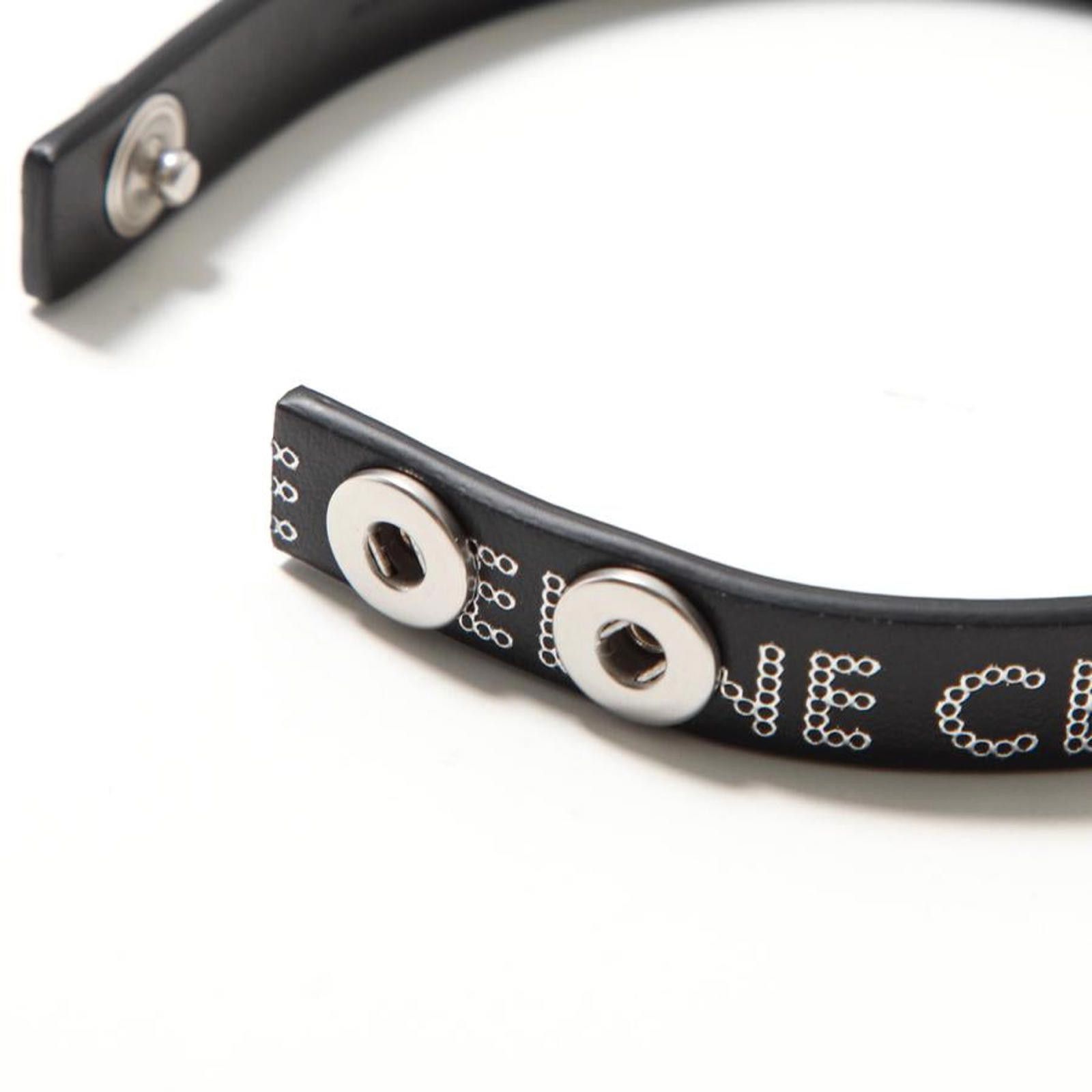 Celine Celine Logo Studs Leather Bracelet Size ONE SIZE - 2 Thumbnail
