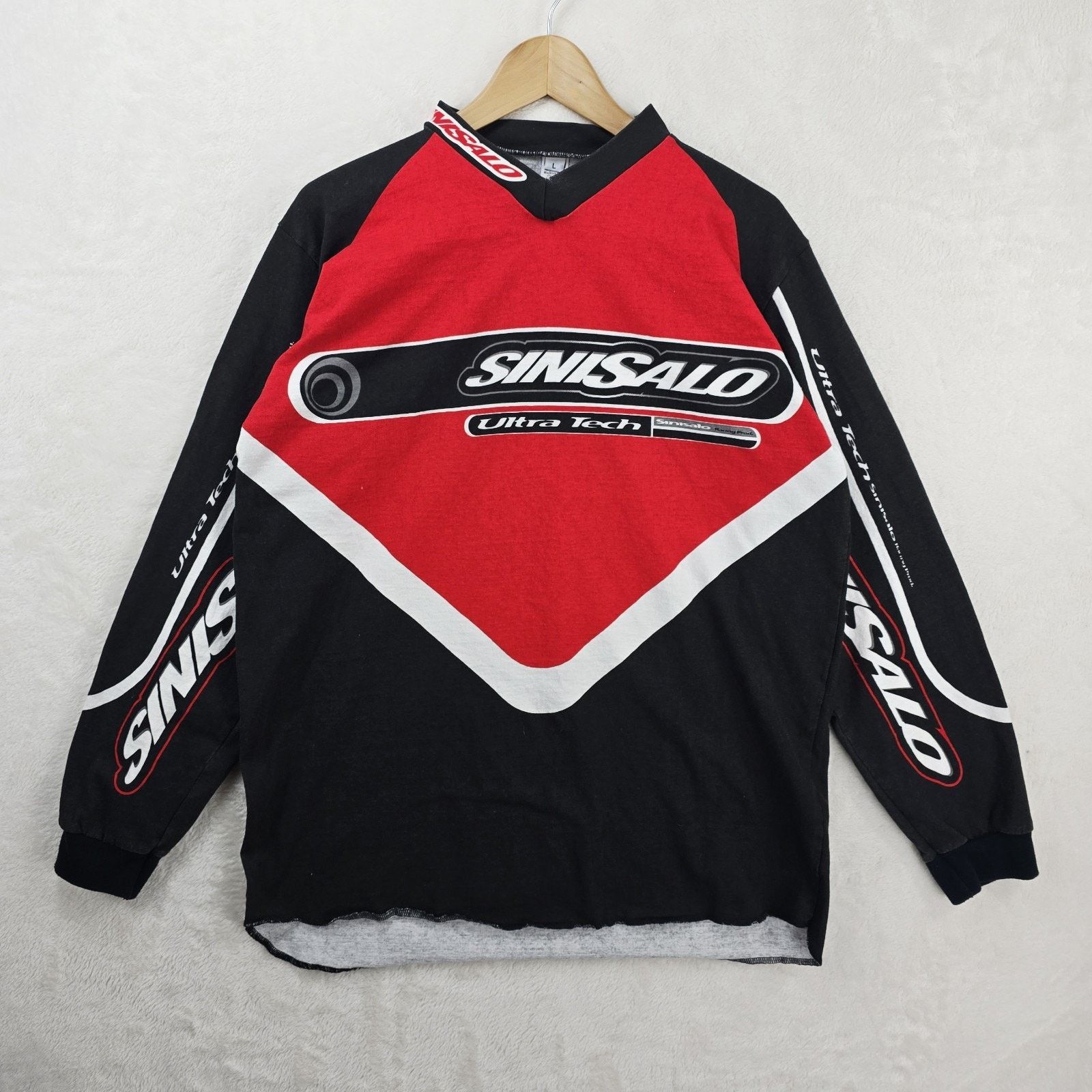 Other Vintage Sinisalo Racing Ultra Tech Motocross Jersey Shirt L Size US L / EU 52-54 / 3 - 2 Thumbnail