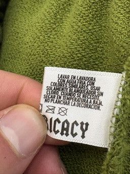 LOST INTRICACY Lost Intricacy "Green" Flare Sweatpants Size US 30 / EU 46 - 6 Thumbnail