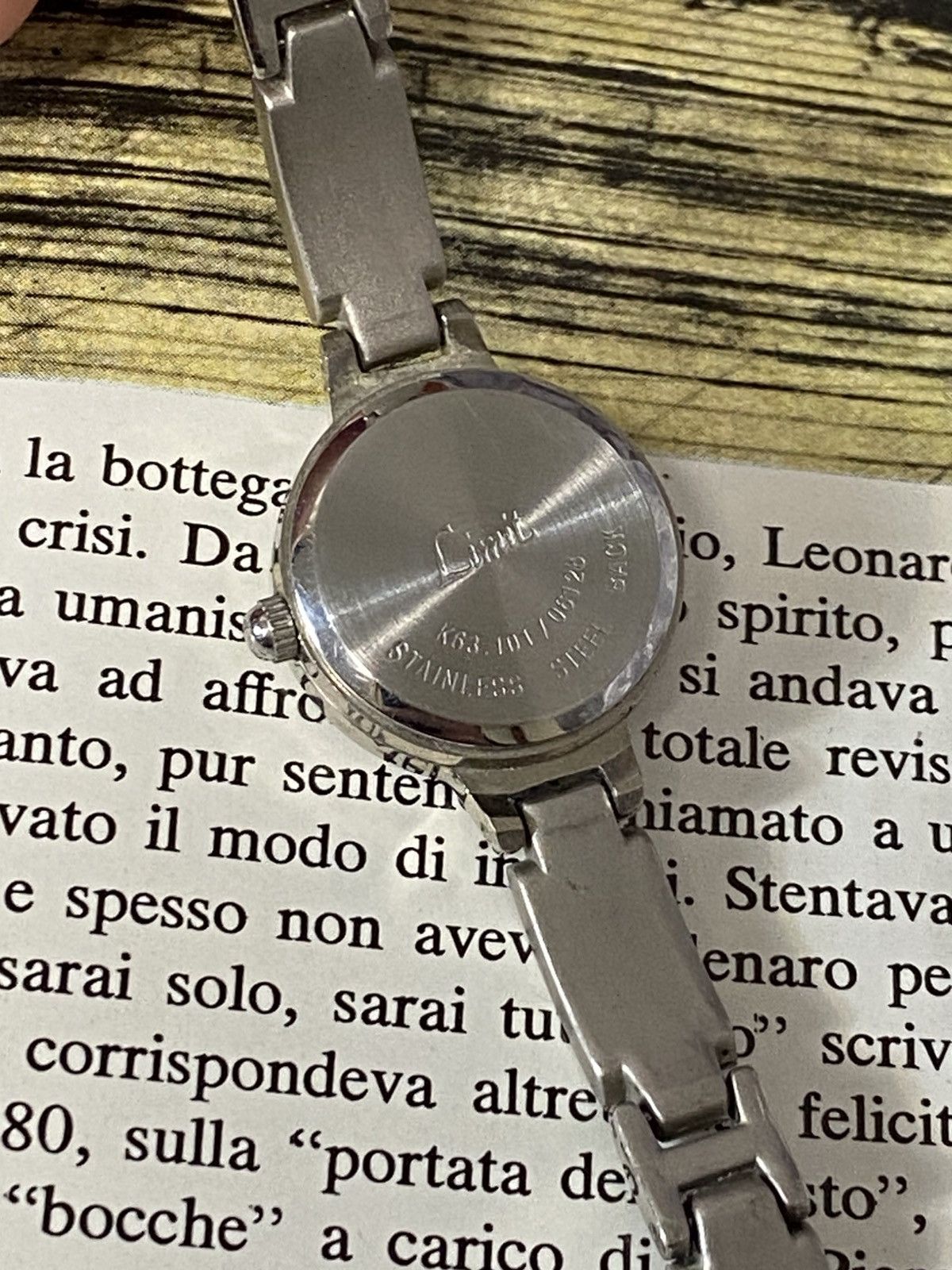 Japanese Brand Vintage Limit Quartz Ladies Silver-Tone Watch RARE Retro Size ONE SIZE - 6 Thumbnail