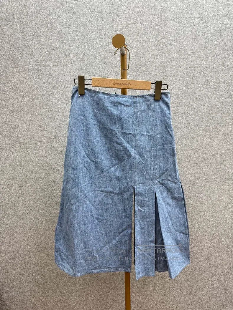 Fendi Fendi Denim skirt Size 42" / US 20 - 1 Thumbnail