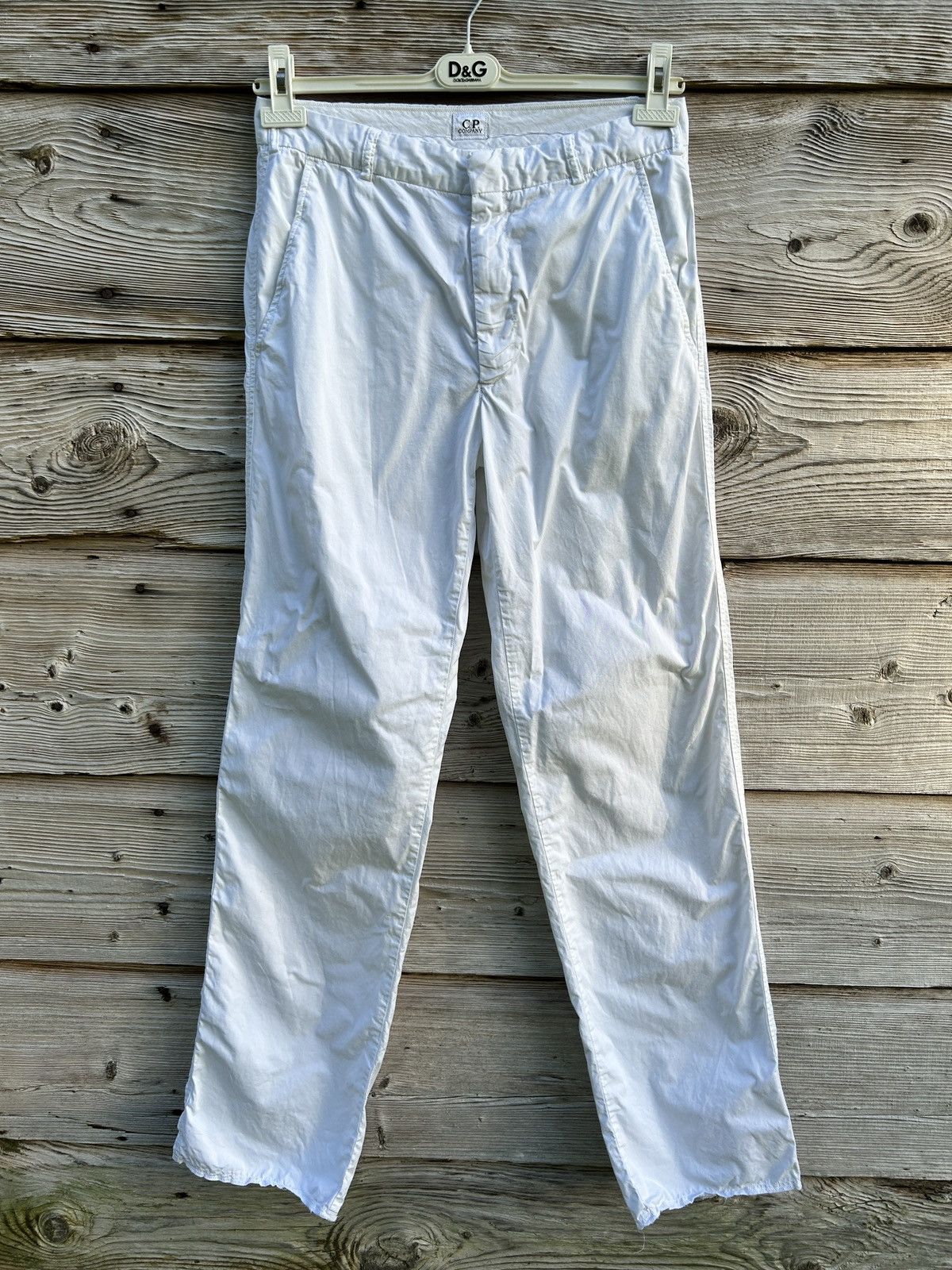 C.P. Company 00s Vintage CP Company SS07 Pants Trousers White Size 48 Size US 32 / EU 48 - 1 Thumbnail