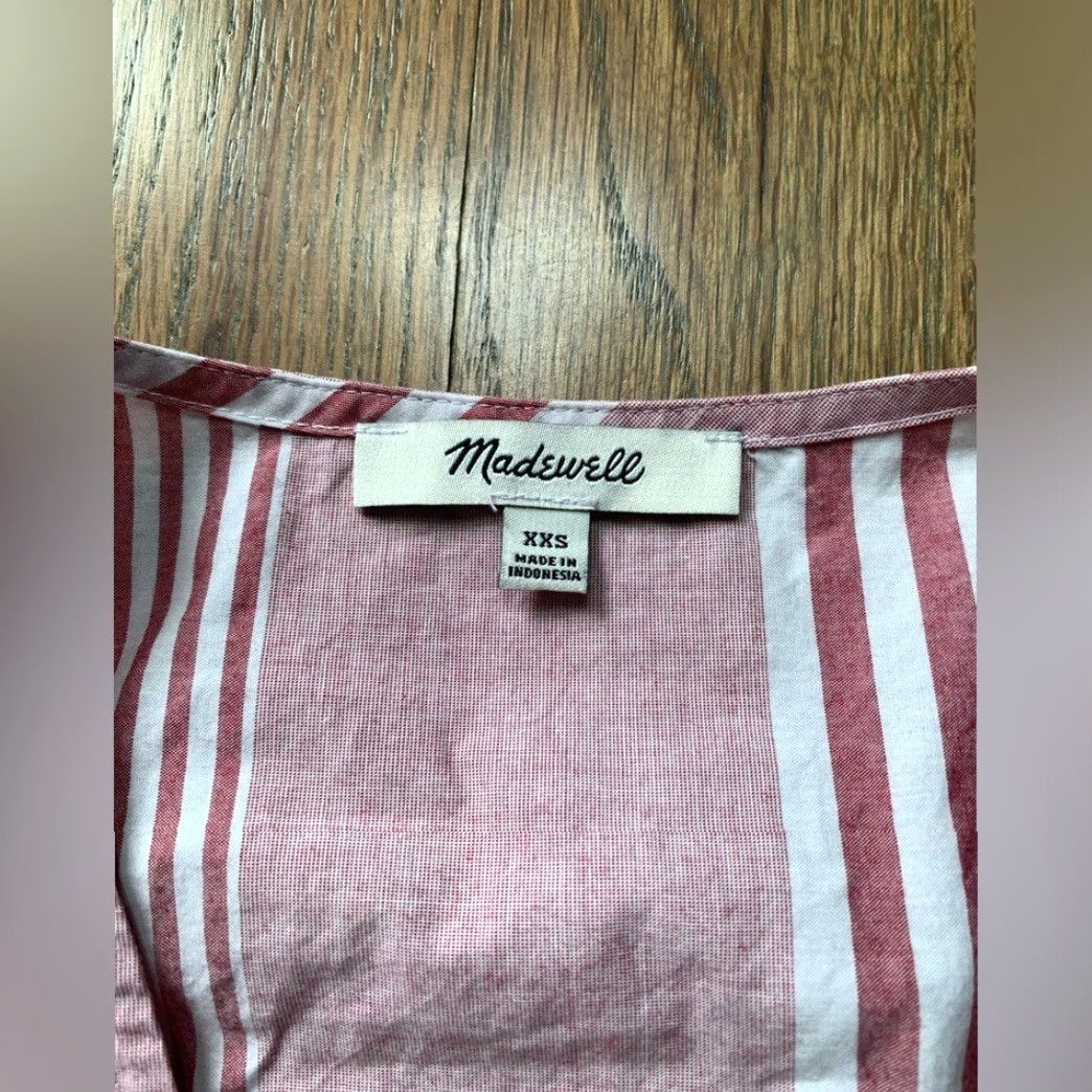 Madewell Madewell striped wrap shirt xxs Size XXS / US 00 / IT 34 - 2 Thumbnail