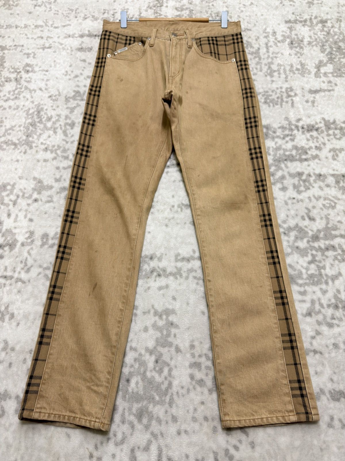 Burberry × Supreme Supreme Burberry Regular Jean Beige | Grailed