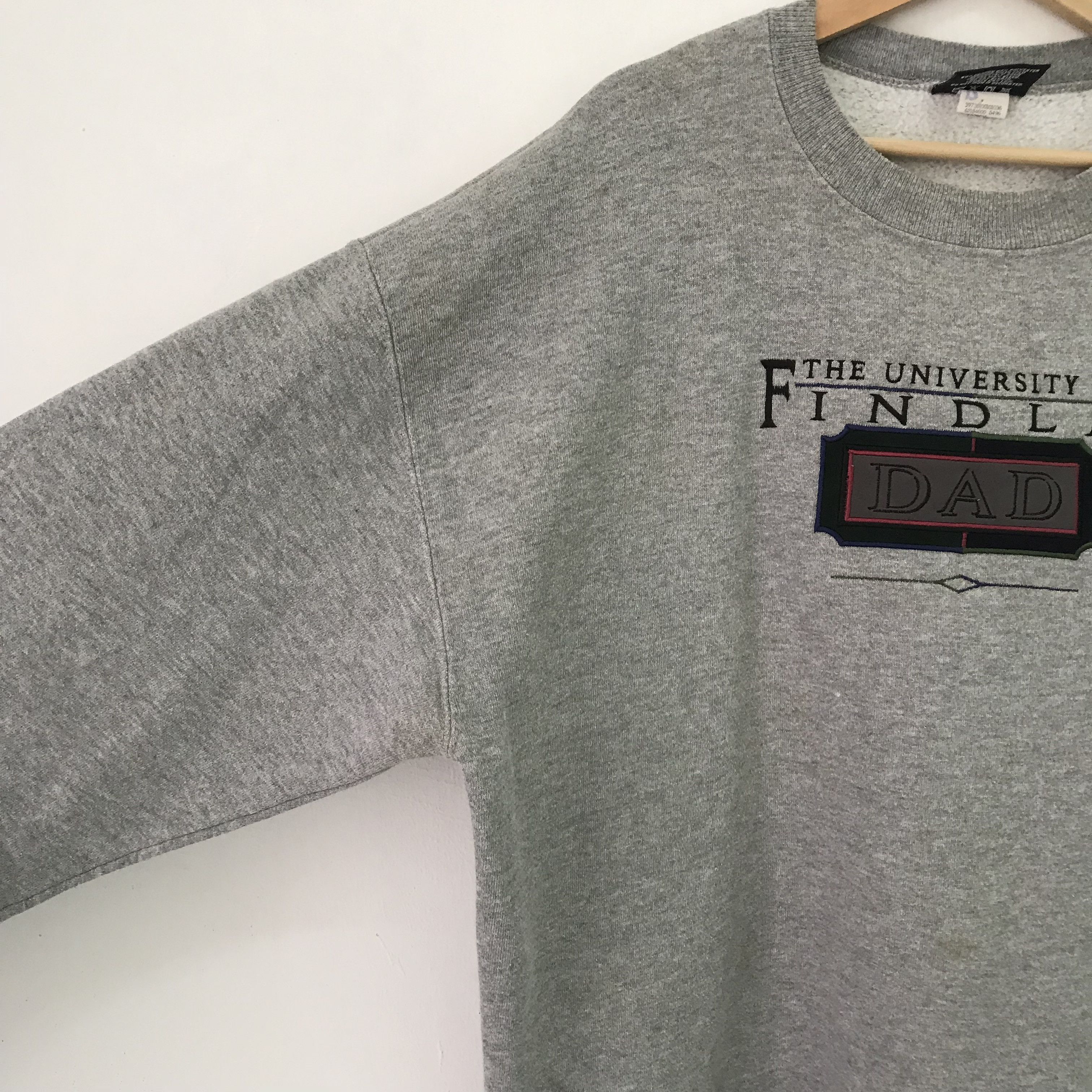 Vintage Vintage The University Of Findlay Gray Sweatshirt - 508 Size US XL / EU 56 / 4 - 4 Thumbnail