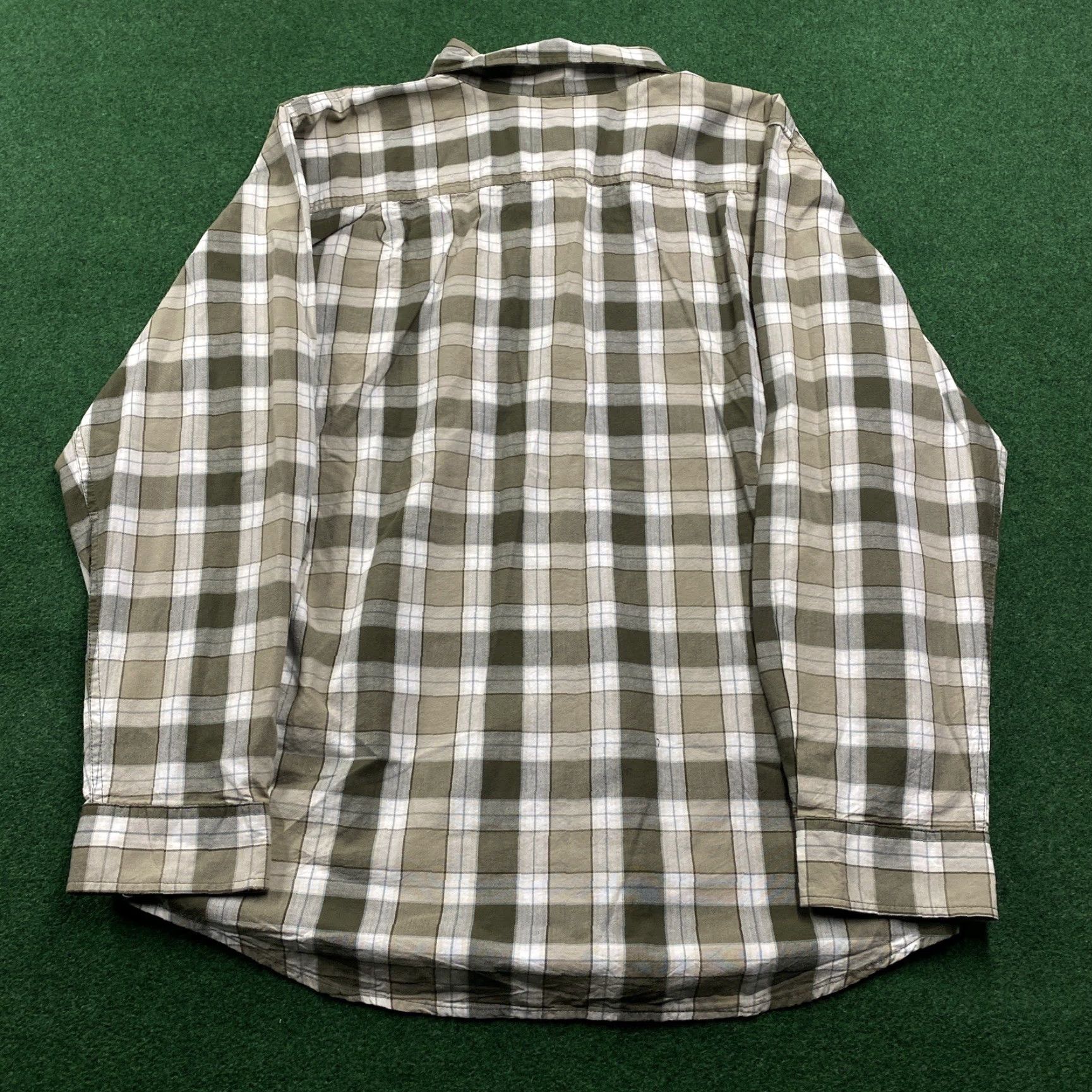 Carhartt VINTAGE Carhartt Shirt Jacket Mens L Beige Plaid Long Sleeve Loose Fit 3-in-1 Shirt Jacket Mens L Beige Plaid Vintage Carhartt Shirt Jacket BLAH Size US L / EU 52-54 / 3 - 3 Thumbnail