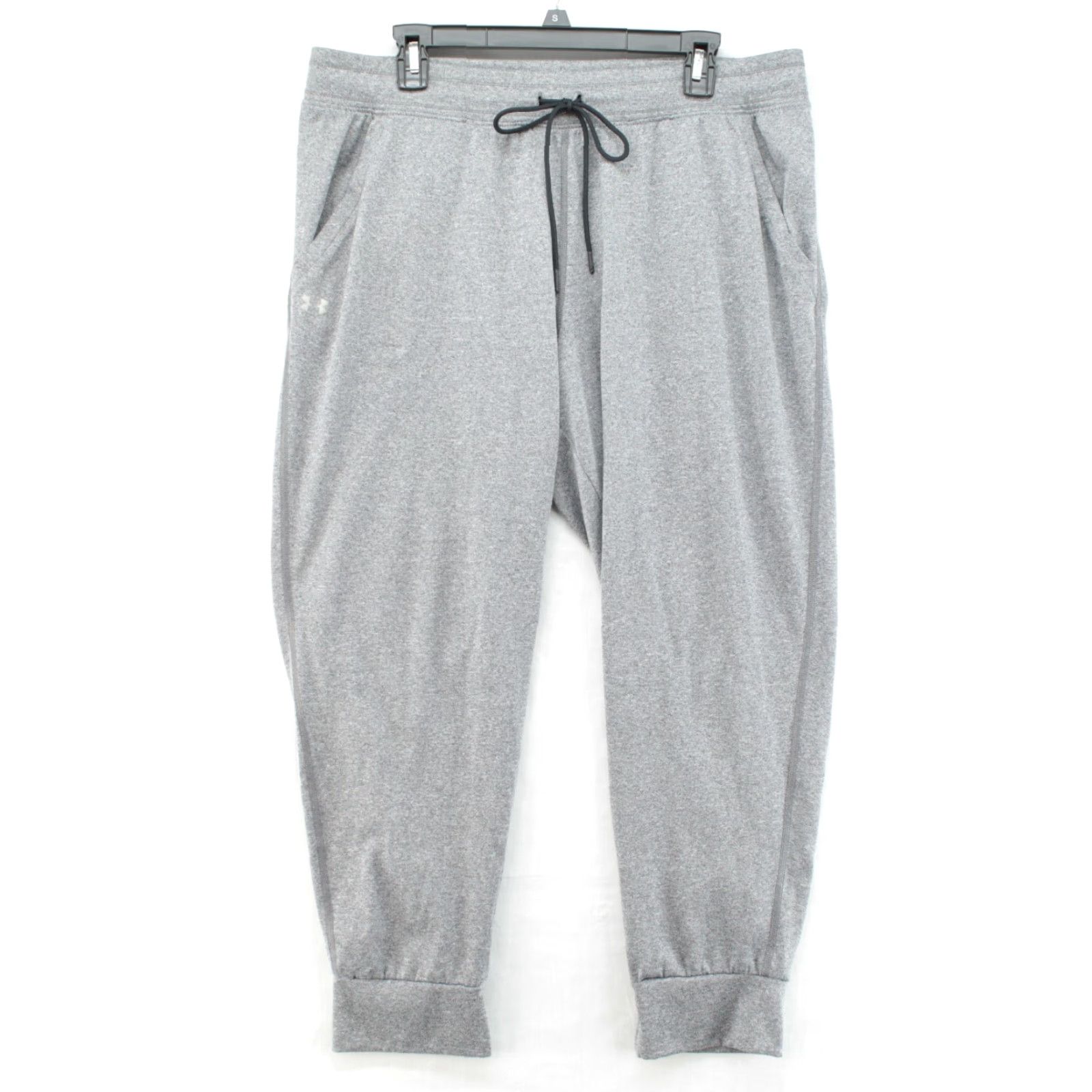 Under Armour Under Armour Women's Tech 2.0 Athletic Pants XL Gray Athleisure Gym 1351010 Size 40" / US 18 - 2 Thumbnail