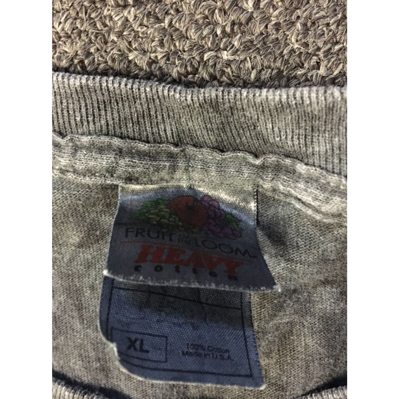 Fruit Of The Loom VINTAGE Laughlin Nevada Acid Wash Biker Shirt XL USA Motorcycle Grunge 90s LV Size US XL / EU 56 / 4 - 5 Thumbnail