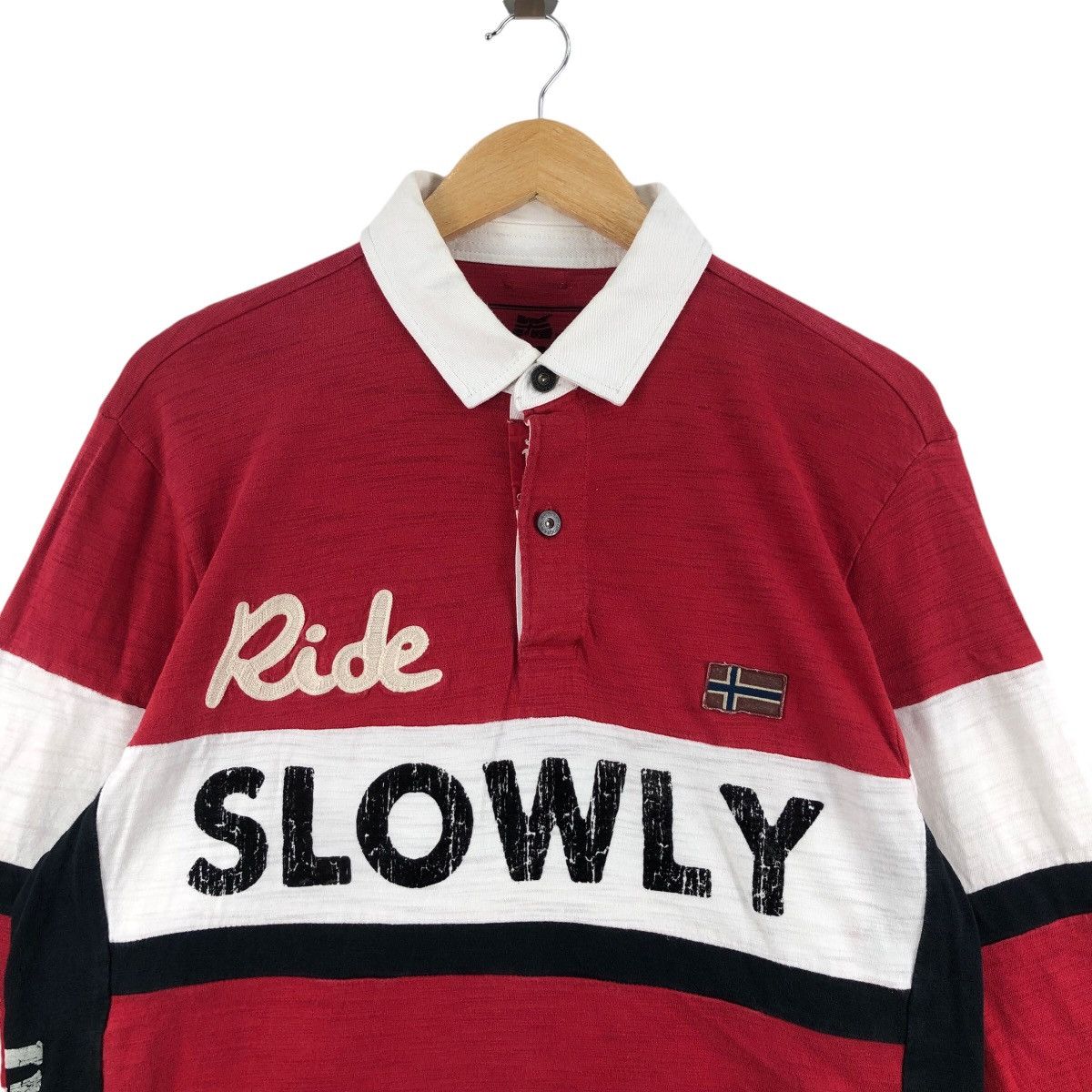 Napapijri NAPAPIJRI Polos Cycle Rally Color Block Hooligan Size US L / EU 52-54 / 3 - 2 Thumbnail