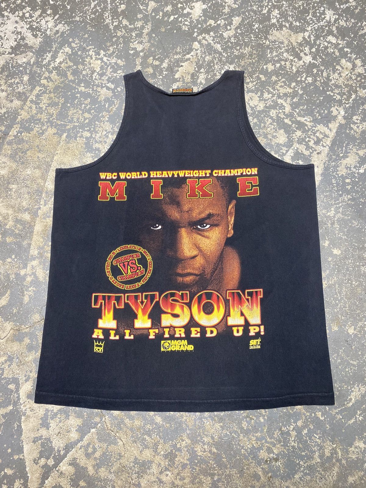 1996 Tyson store vs seldon boxing vintage shirt