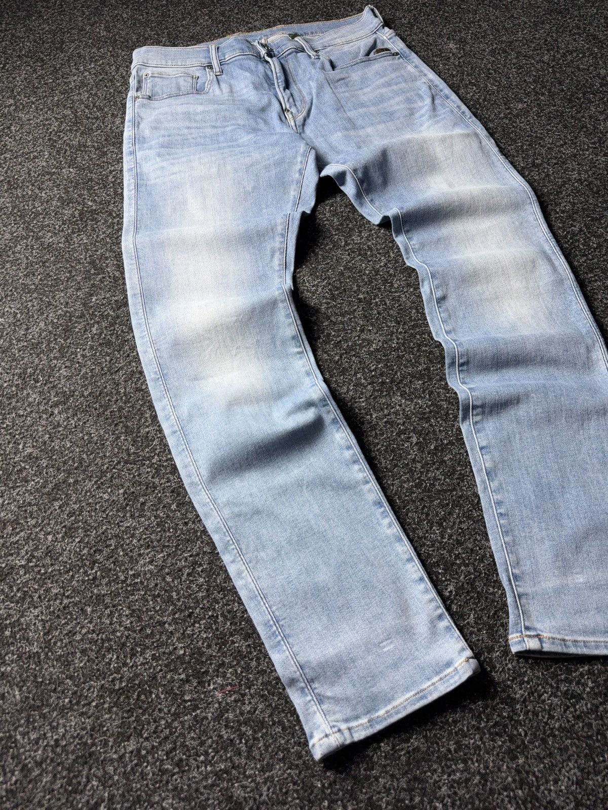 G-Star Y2K 00s G-Star RAW Revend Skinny Light Blue Denim Jeans Size US 32 / EU 48 - 2 Thumbnail