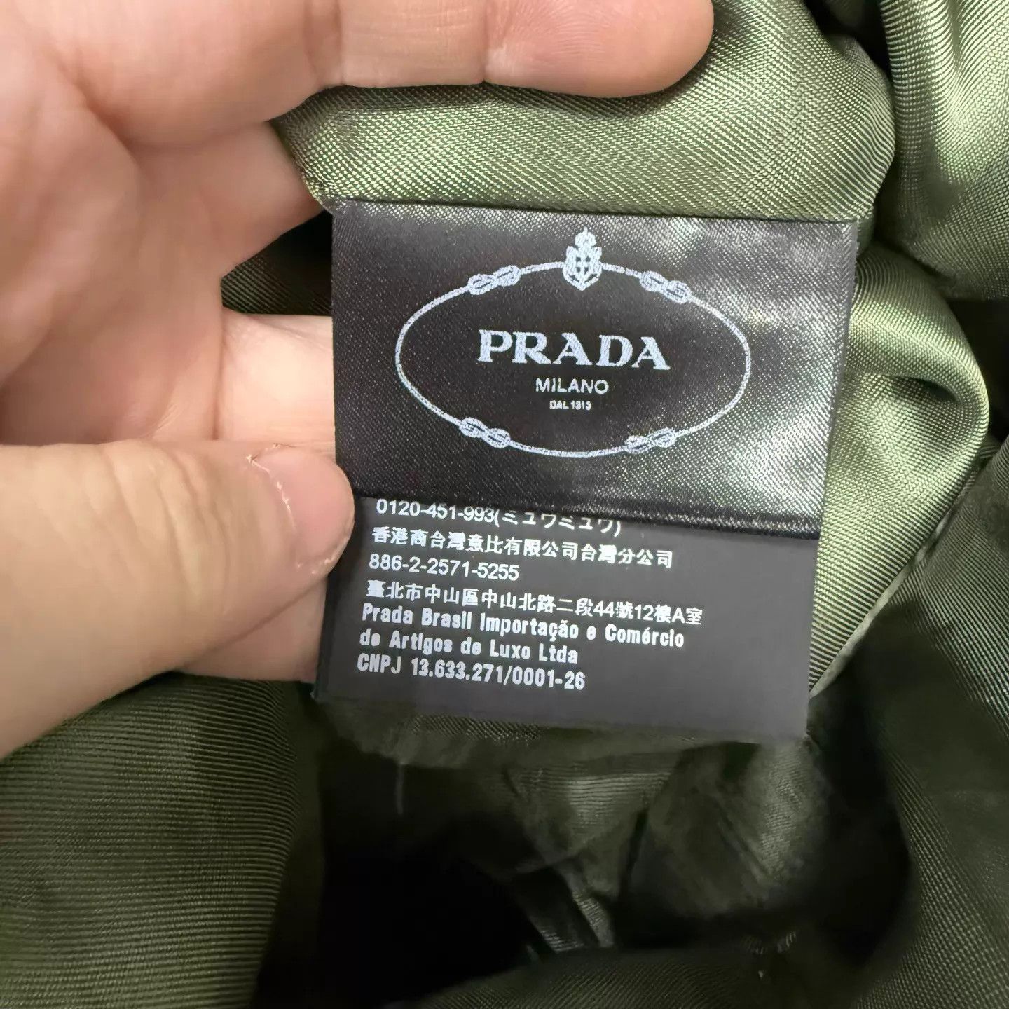 Prada Prada Green Leather Jacket Unworn Size 40 Size S / US 4 / IT 40 - 4 Thumbnail