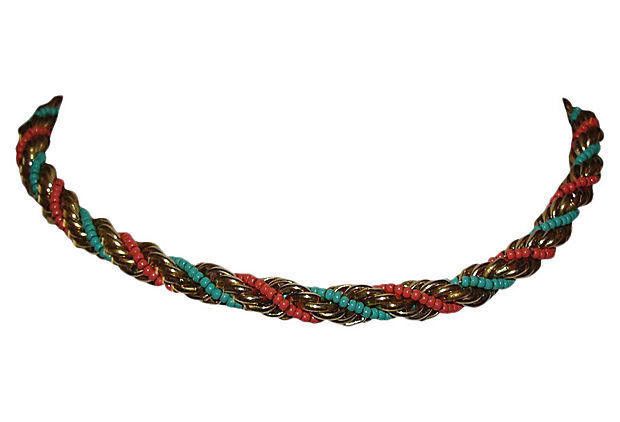 Lanvin Lanvin Twisted Rope Necklace Size ONE SIZE - 1 Thumbnail