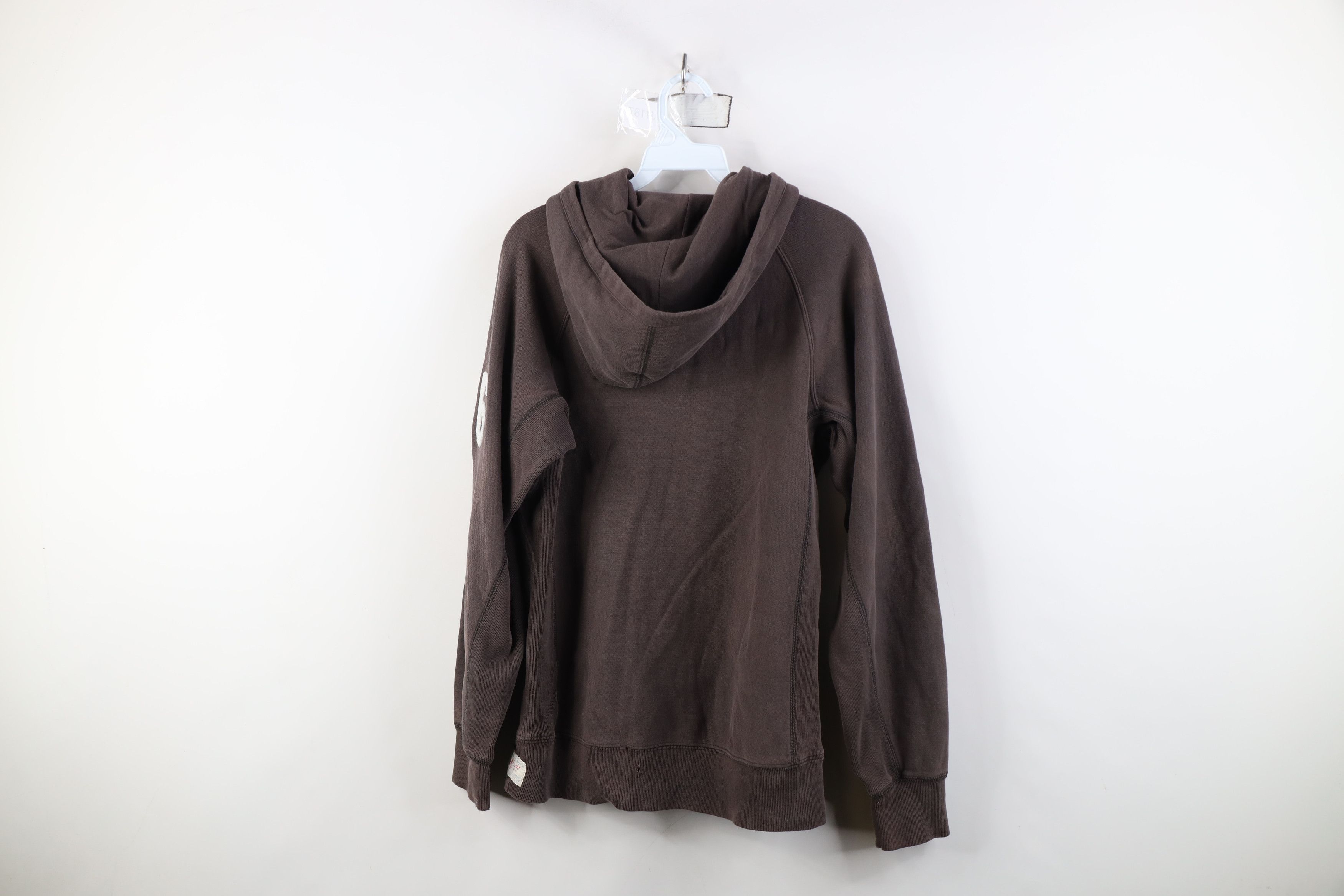 American Eagle Outfitters Vintage 90s Y2K American Eagle Head Hoodie Sweatshirt Brown Size US XS / EU 42 / 0 - 14 Thumbnail