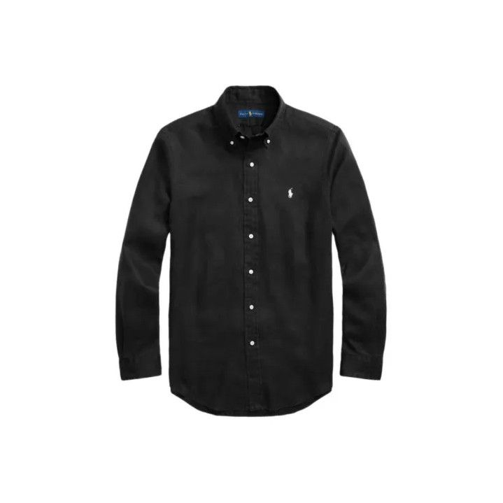 Polo Ralph Lauren Polo Ralph Lauren Solid Logo Embroidered Slim Long-Sleeve Shirt Size US XL / EU 56 / 4 - 1 Thumbnail