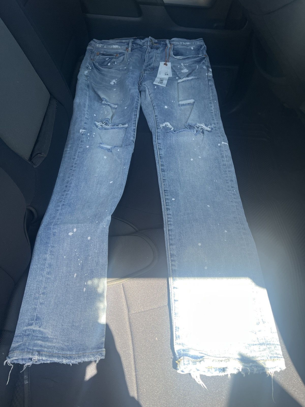 Purple Brand P001 Low Rise Skinny Jeans Size US 34 / EU 50 - 1 Thumbnail