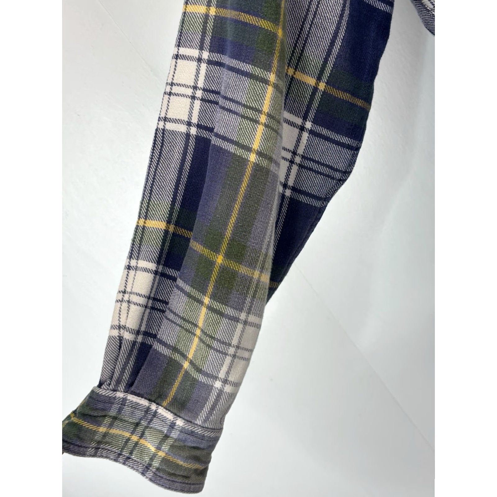 Gap VINTAGE Gap Heavyweight Flannel Shirt Men’s XL Blue Plaid 2 Pocket Grunge Read Size US XL / EU 56 / 4 - 8 Thumbnail