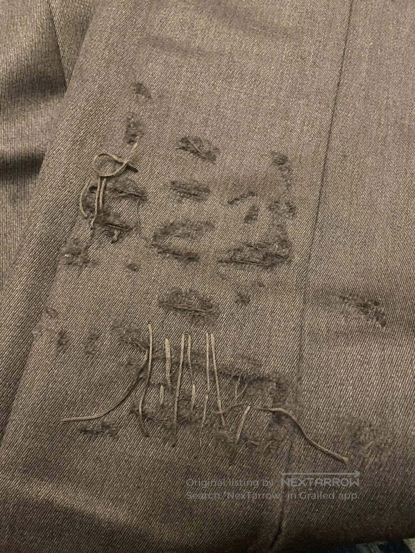 Thom Browne thom browne distressed gray trousers. Size US 41 - 2 Thumbnail